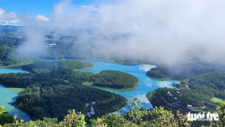 Khu du lịch quốc gia hồ Tuyền Lâm là vùng rừng, hồ nước độc đáo nằm lân cận nội ô Đà Lạt - Ảnh: M.V.