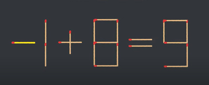 Thử tài IQ: Di chuyển một que diêm để 6/3=5-2 thành phép tính đúng - Ảnh 1.