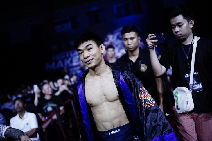 Trần Ngọc Lượng có chiến thắng thuyết phục ở hạng cân 60kg, hạng A tại MMA LION Championship 07 - Ảnh: MMA LION