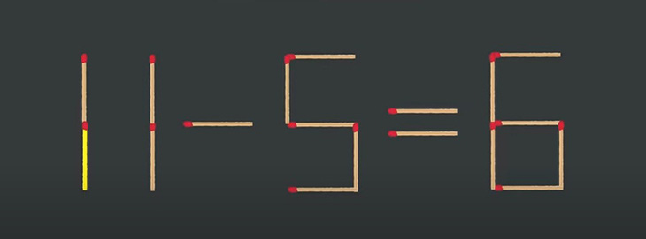 Thử tài IQ: Di chuyển một que diêm để 9x2=9+2 thành phép tính đúng - Ảnh 1.