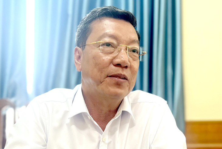 Ông Nguyễn Văn Hồng - chủ tịch UBND huyện Cần Giờ