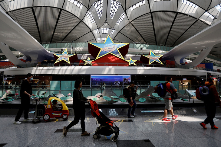Một sân bay quốc tế tại Bắc Kinh, Trung Quốc - Ảnh: Reuters
