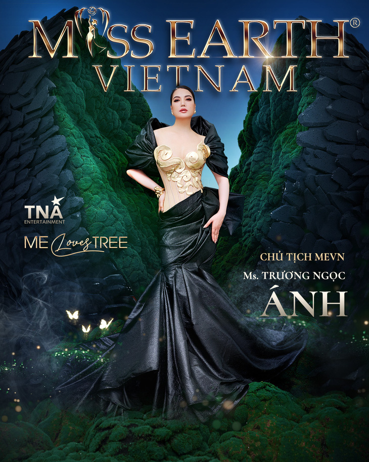 Chủ tịch quốc gia Miss Earth Vietnam - doanh nhân, nhà sản xuất, diễn viên Trương Ngọc Ánh
