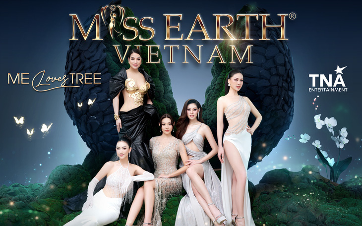 Dàn mỹ nhân "tỏa nắng" trên poster Miss Earth Vietnam 2023