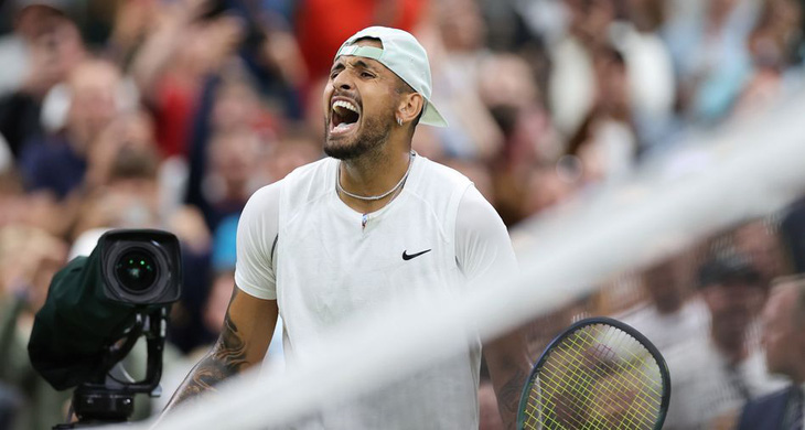 Nick Kyrgios phải chia tay Mỹ mở rộng vì chấn thương - Ảnh: EPA