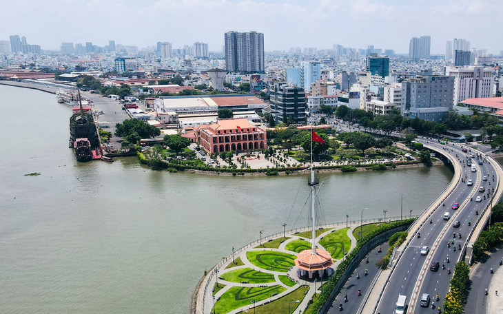 Flycam từ Mũi Đèn Đỏ đến Củ Chi, mơ con đường ôm lấy sông Sài Gòn