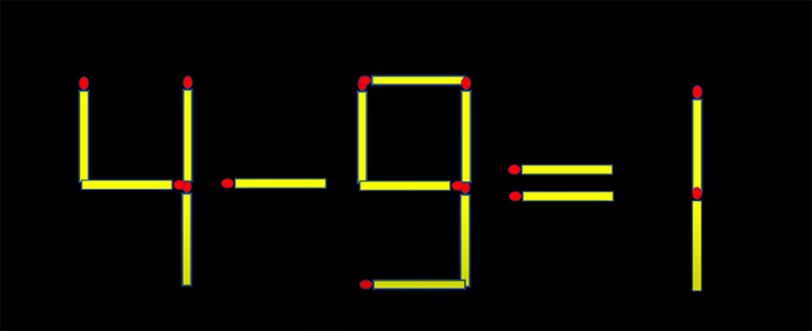 Thử tài IQ: Di chuyển một que diêm để 7+4=4+0 thành phép tính đúng - Ảnh 7.