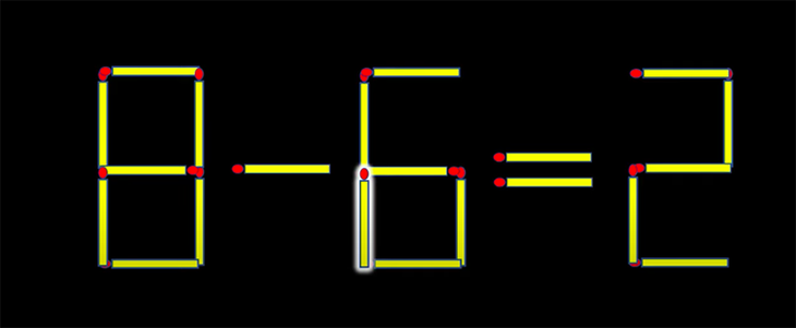 Thử tài IQ: Di chuyển một que diêm để 9-9=8+1 thành phép tính đúng - Ảnh 1.