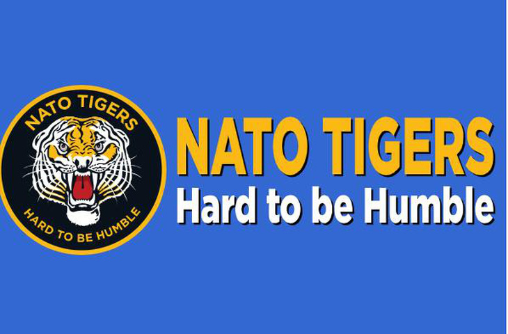 Huy hiệu và khẩu hiệu của Hiệp hội &quot;NATO Tigers&quot; - Ảnh:  NATO TIGERS