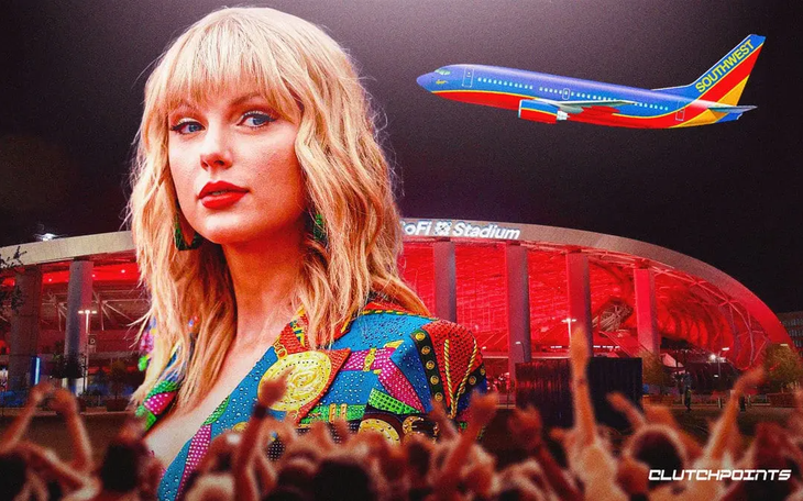 Fan Taylor Swift thuê trực thăng "ngó" concert từ trên cao