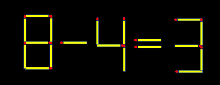 Thử tài IQ: Di chuyển hai que diêm để 9x3=4 thành phép tính đúng - Ảnh 7.