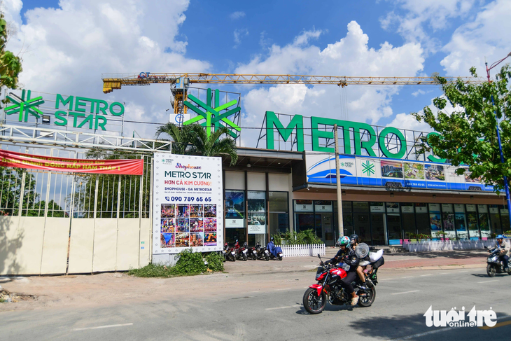 Dự án chung cư và thương mại Metro Star tại số 360 Xa lộ Hà Nội (đường Võ Nguyên Giáp hiện nay) được các cơ quan tháo gỡ vướng mắc liên quan đến thủ tục điều chỉnh dự án - Ảnh: QUANG ĐỊNH