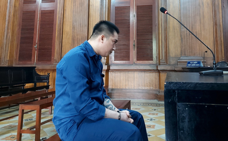 Bị cáo Nguyễn Minh Ti lãnh án tử hình - Ảnh: Đ.T.