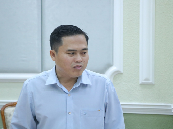 Ông Cao Thanh Bình, trưởng Ban Văn hóa - Xã hội, HĐND TP.HCM, tại buổi khảo sát - Ảnh: TRỌNG NHÂN