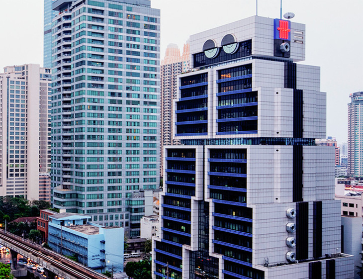 Tòa nhà robot ở Bangkok - Ảnh: BKK KIDs