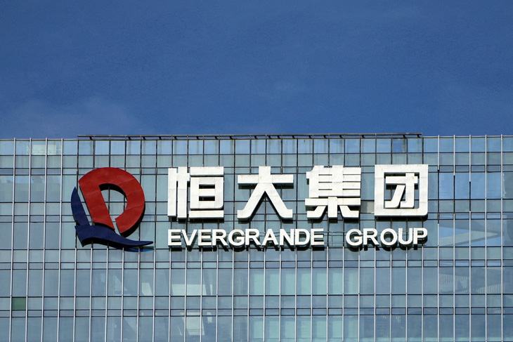 Tập đoàn bất động sản Evergrande của Trung Quốc - Ảnh: REUTERS