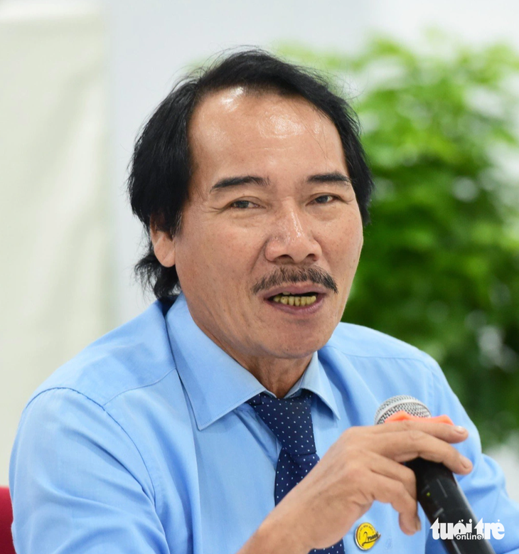 Ông Lê Quốc Phong - chủ tịch HĐQT, tổng giám đốc Công ty cổ phần phân bón Bình Điền II - Ảnh: DUYÊN PHAN