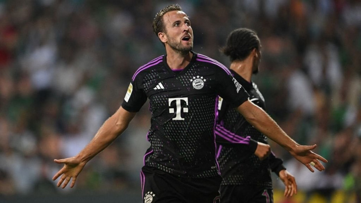 Kane ghi bàn và kiến tạo giúp Bayern Munich thắng đậm - Ảnh: REUTERS