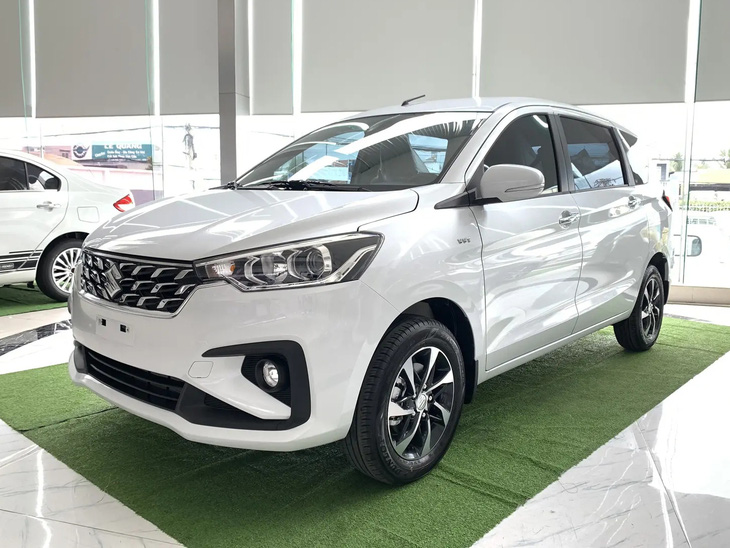 Đây là lần điều chỉnh giá mạnh nhất của Suzuki Ertiga hybrid kể từ khi phiên bản lai xăng - điện này ra mắt tại Việt Nam - Ảnh: Đại lý Suzuki/Facebook