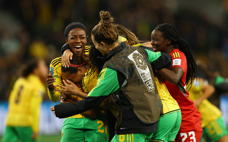 Tuyển nữ Jamaica "gây sốc" khi loại Brazil ở World Cup 2023