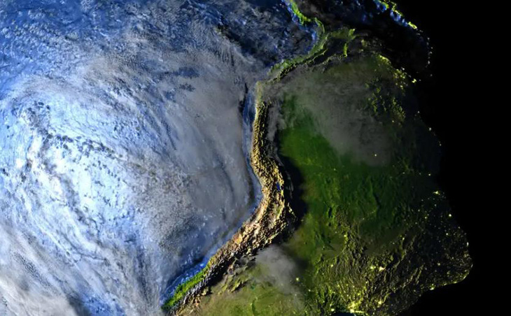 "Lưỡi lạnh" Thái Bình Dương là một dòng biển lạnh chảy từ Ecuador  - Ảnh: SHUTTERSTOCK