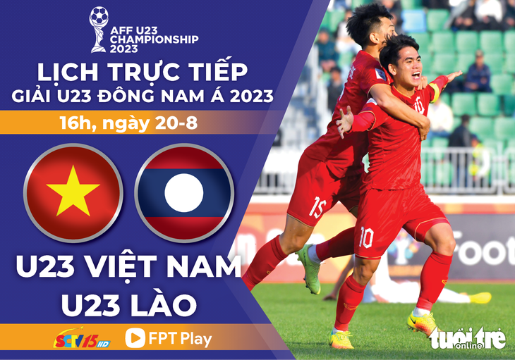Lịch trực tiếp Giải U23 Đông Nam Á - Đồ họa: AN BÌNH