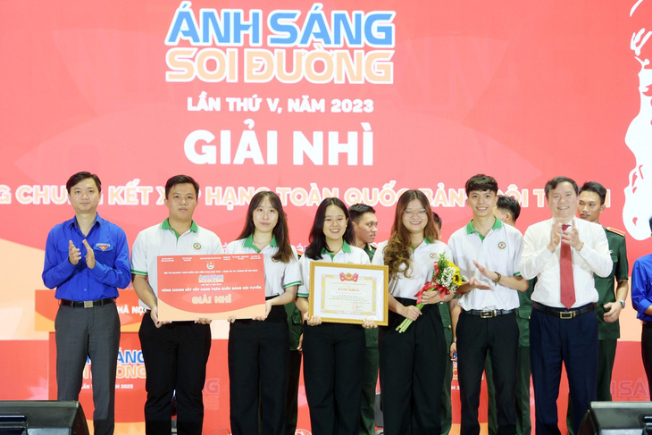 The Ho Chi Minh City Youth Union team came second - Photo: Duong Trieu
