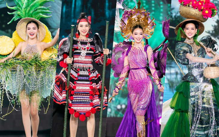 Độc lạ trang phục văn hóa dân tộc từ Miss Grand Vietnam 2023