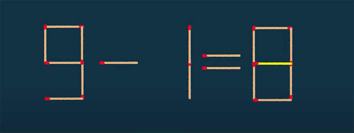 Thử tài IQ: Di chuyển một que diêm để 9+17=9 thành phép tính đúng - Ảnh 1.