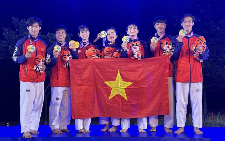 Taekwondo Việt Nam giành HCV ở giải biểu diễn thế giới lần đầu tiên tổ chức