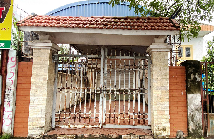 Căn nhà tại địa chỉ số 44 Nguyễn Hữu Cầu, phường Hải Sơn, quận Đồ Sơn, TP Hải Phòng hiện đã đóng cửa, tạm dừng hoạt động - Ảnh: T.THẮNG