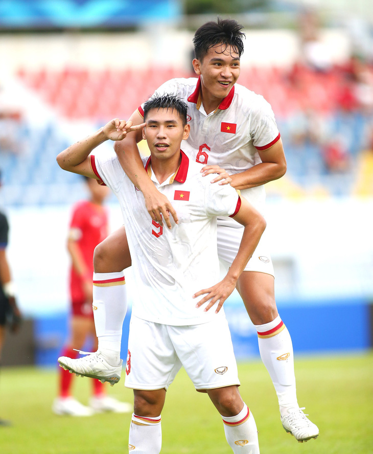 Đội tuyển U23 Việt Nam hướng đến chiến thắng thứ hai tại Giải vô địch Đông Nam Á 2023 - Ảnh: HOÀNG TÙNG