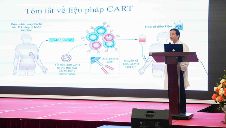 GS Nguyễn Thanh Liêm, Viện trưởng Viện nghiên cứu Tế bào gốc và Công nghệ gen Vinmec - Ảnh: Đ.H