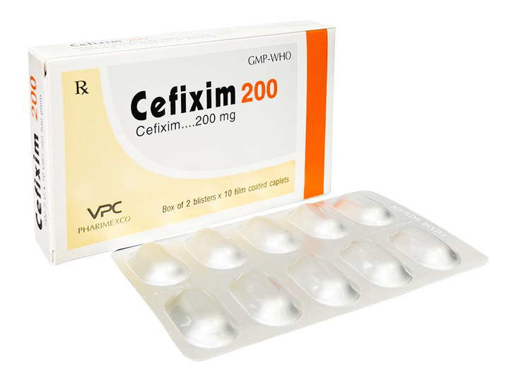 Hình ảnh sản phẩm thuốc Cefixim 200 - Ảnh minh họa