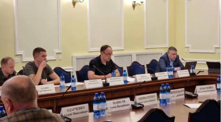 Cuộc họp của Ủy ban điều tra Quốc hội với thứ trưởng Bộ Quốc phòng Ukraine và các cơ quan thực thi pháp luật - Ảnh: UKRAINSKA PRAVDA