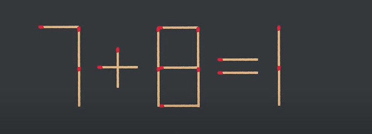 Thử tài IQ: Di chuyển một que diêm để 7+2=3-4 thành phép tính đúng - Ảnh 4.
