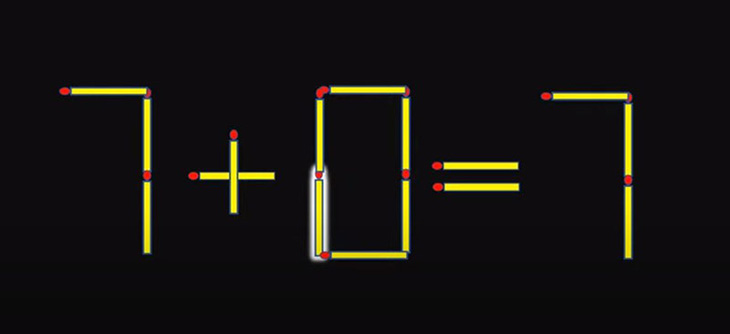 Thử tài IQ: Di chuyển một que diêm để 9-1=1-0 thành phép tính đúng - Ảnh 1.