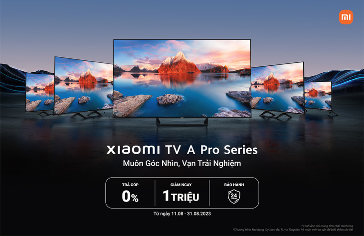 TV Xiaomi A Pro Series - Ảnh: Đ.H