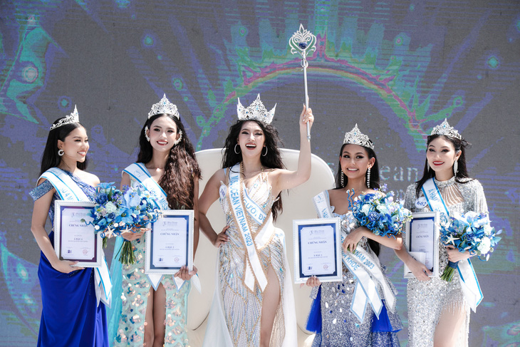 Top 5 Hoa hậu Đại dương Việt Nam - Ảnh: BTC
