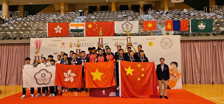 Tuyển đá cầu Việt Nam tranh tài cùng các nước khác ở Giải châu Á 2023 - Ảnh: BTC