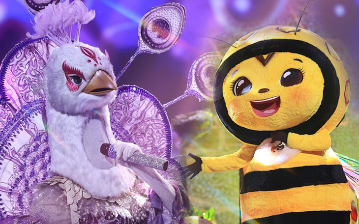 Lộ diện hai giọng ca "khủng": Ong Bây Bi và Bạch Khổng Tước trong Ca sĩ mặt nạ mùa 2