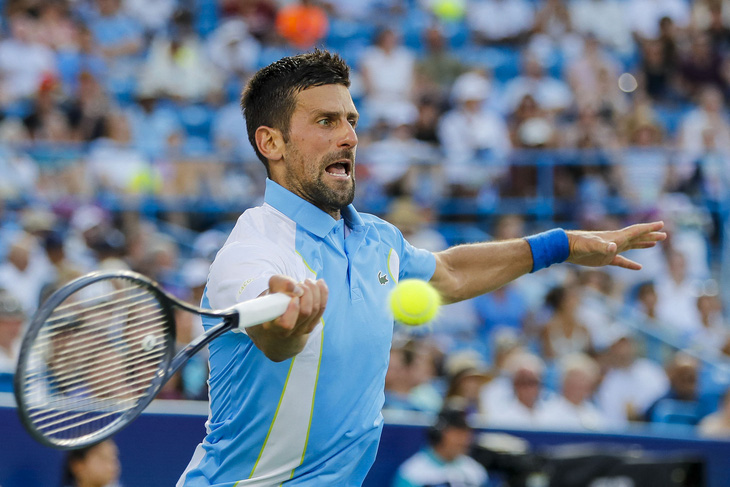 Djokovic tỏa sáng ở Cincinnati Masters trước khi đến Mỹ mở rộng - Ảnh: REUTERS