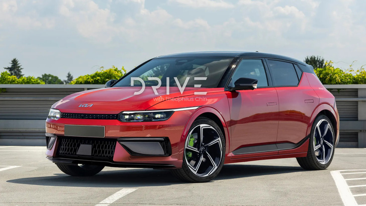 Apart from sedans and SUVs, Kia's electric car lineup will surely also have hatchbacks, with the two most likely candidates being the low-end EV1 and EV2 - Photo: Drive