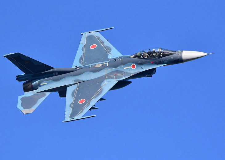 Tiêm kích F-2 trong biên chế Lực lượng phòng vệ trên không Nhật Bản - Ảnh: JAPAN FORWARD