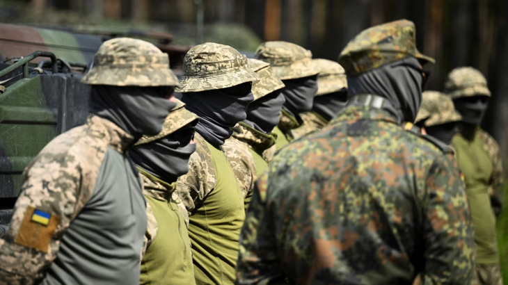 Ukrainian soldiers undergo training in Klitz, Germany - Photo: REUTERS