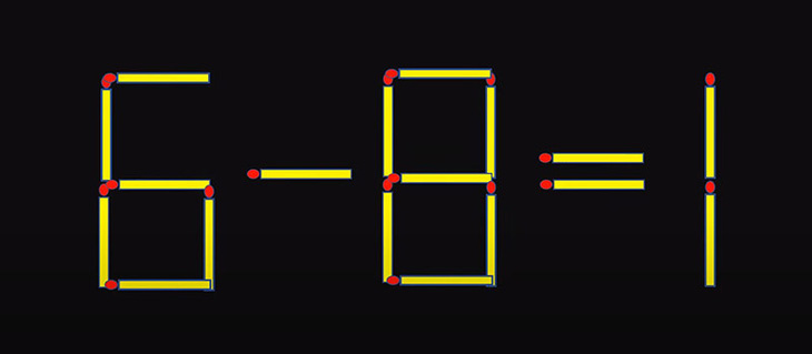 Thử tài IQ: Di chuyển một que diêm để 9-1=7x2 thành phép tính đúng - Ảnh 7.