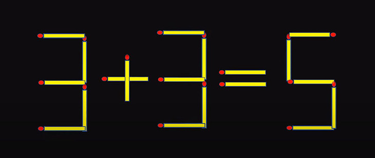 Thử tài IQ: Di chuyển một que diêm để 3-2=6/2 thành phép tính đúng - Ảnh 7.