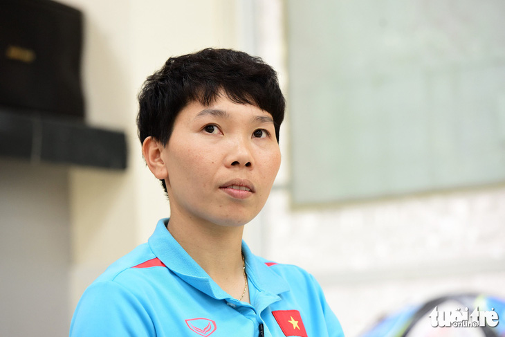 Sau hành trình World Cup nữ 2023, thủ môn Kim Thanh mong muốn sớm trở về với gia đình để quây quần bên mâm cơm - Ảnh: DUYÊN PHAN