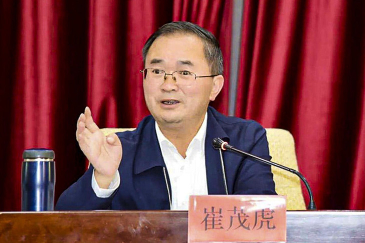 Cựu lãnh đạo Cục Sự vụ tôn giáo quốc gia Trung Quốc, ông Thôi Mậu Hổ - Ảnh: REUTERS
