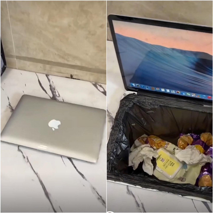 Khi bạn thắc mắc tại sao đặt laptop trong nhà vệ sinh...